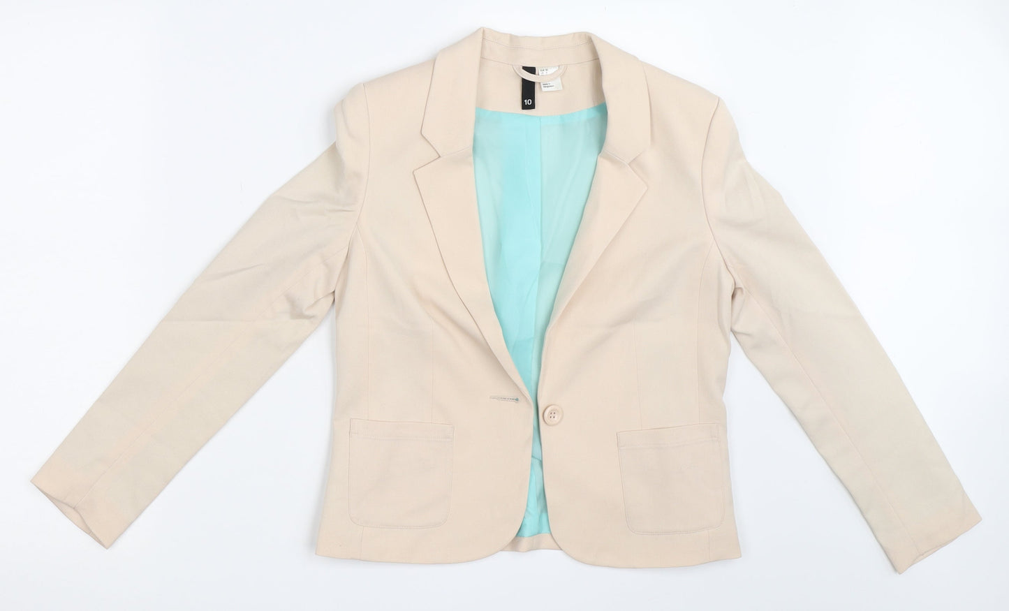 Womens UK Size 8 Divided Ivory Jacket