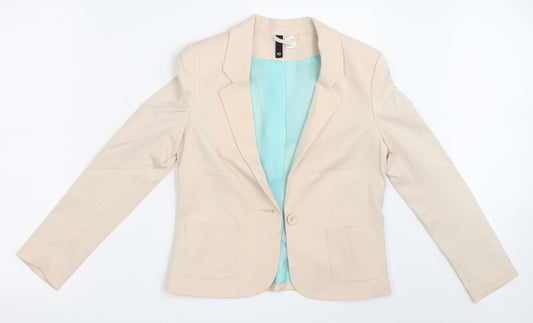 Womens UK Size 8 Divided Ivory Jacket