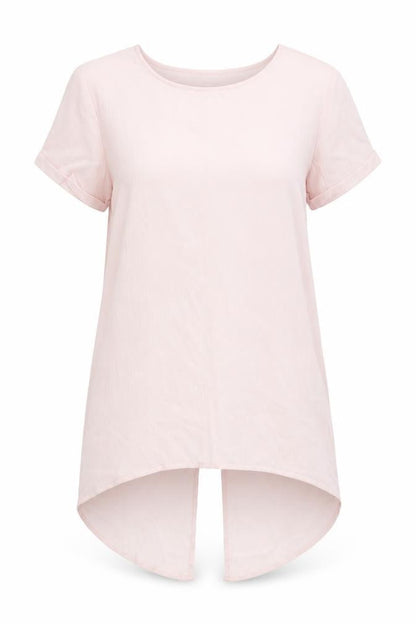 Womens UK Size M Noisy may Pink Basic Blouse