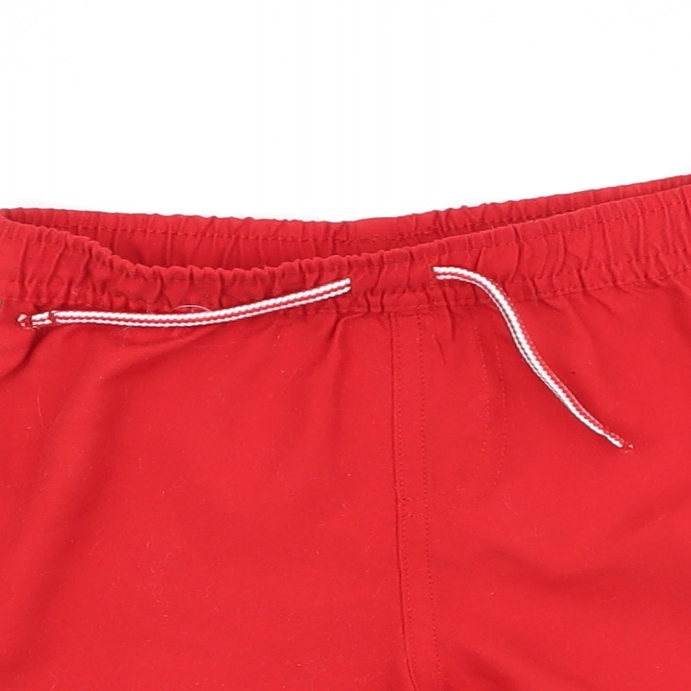 pRIAMRK Boys Red Striped  Cropped Trousers Size 12-18 Months