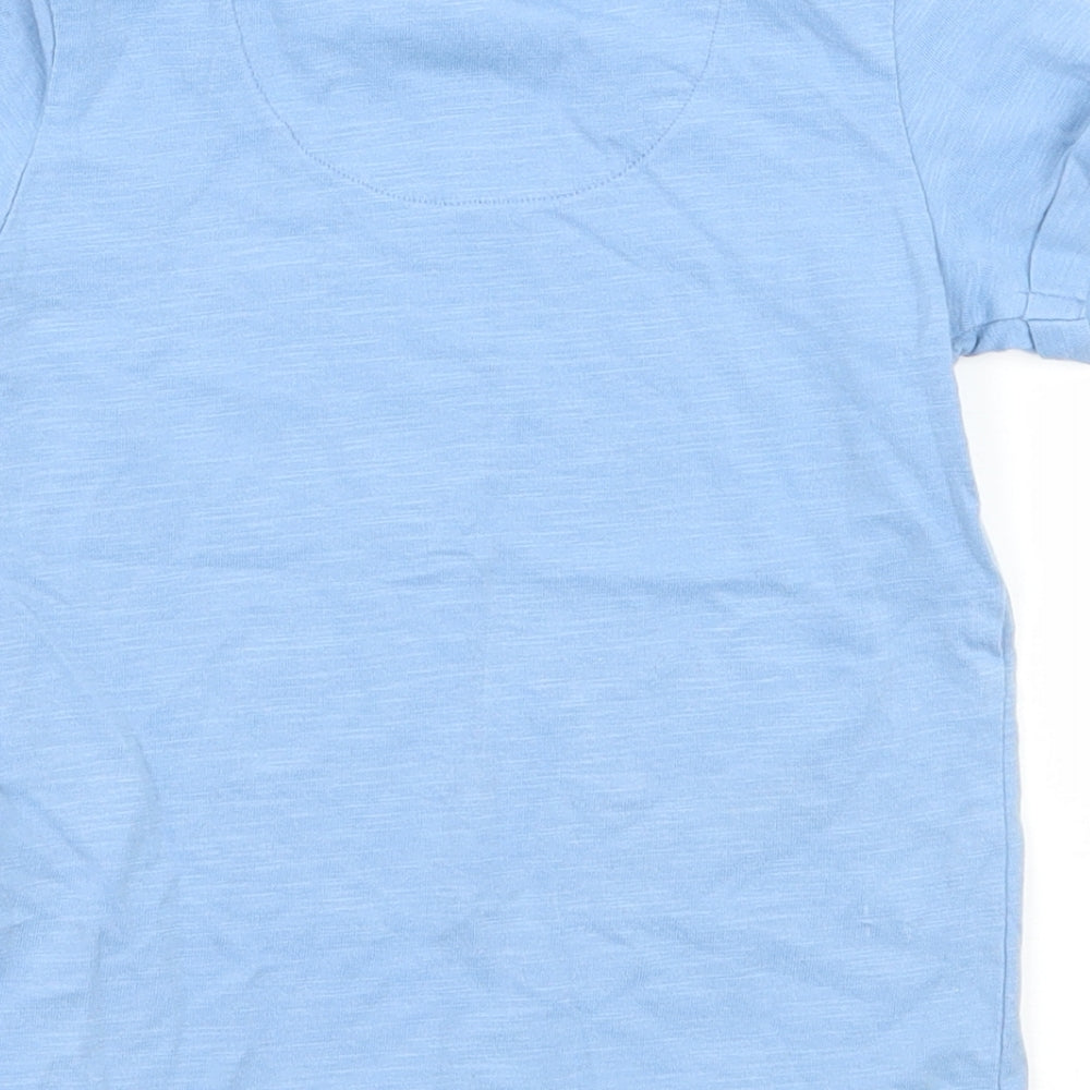 Mothercare Boys Blue  Jersey Basic T-Shirt Size 9-12 Months