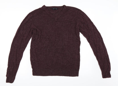 Cedar Wood State Mens Purple   Pullover Jumper Size M