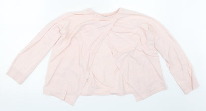 River Island Girls Pink   Pullover Jumper Size 9-10 Years