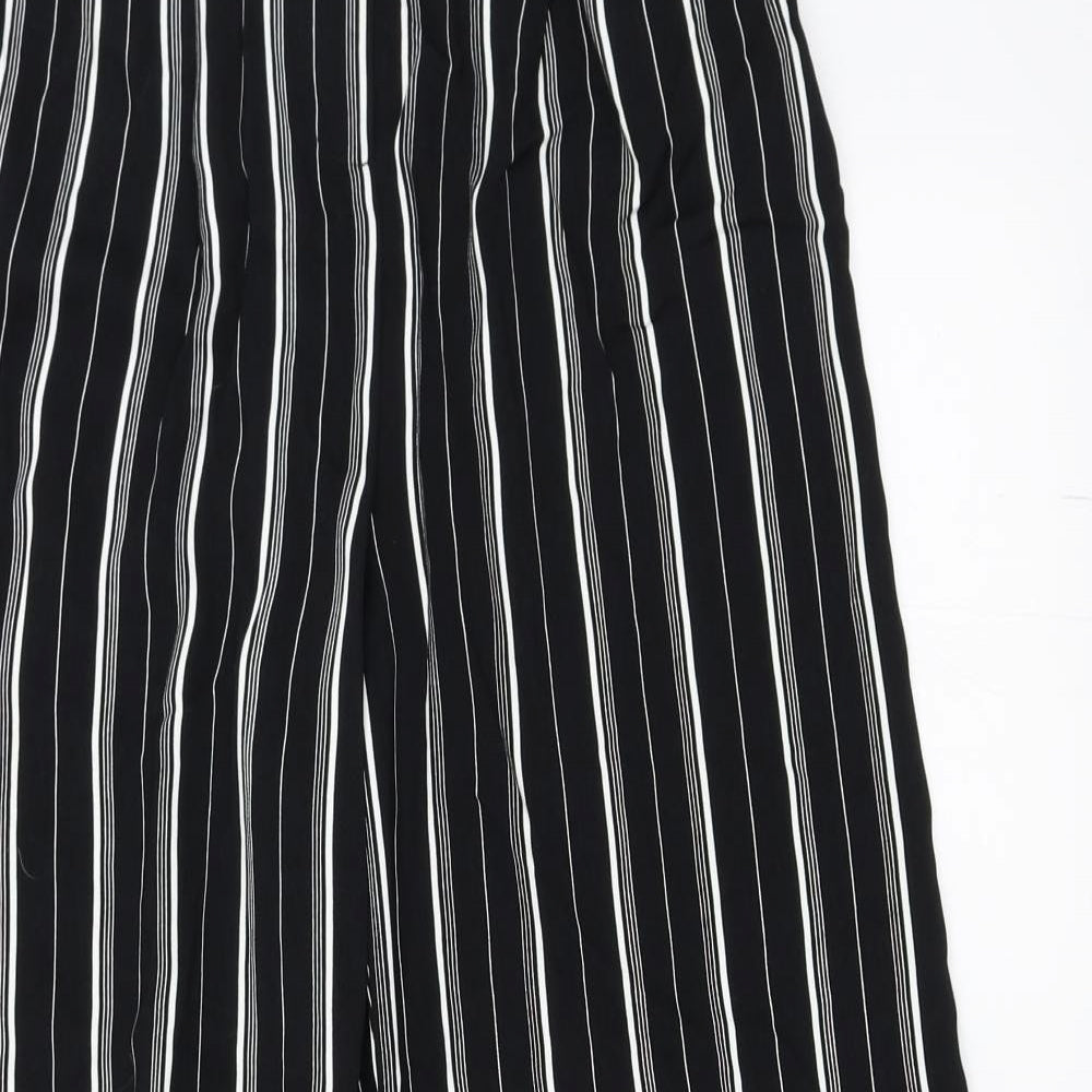 Womens UK Size 6 Miss Selfridge Regular Fit  Black Trousers