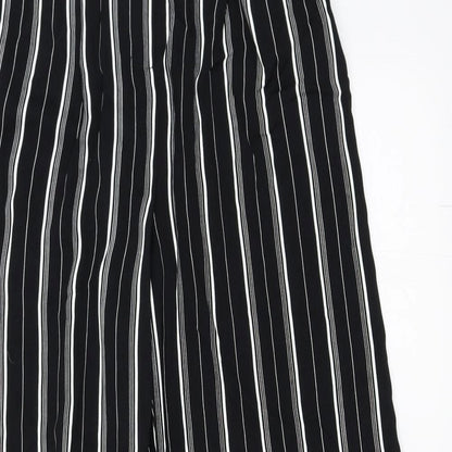 Womens UK Size 6 Miss Selfridge Regular Fit  Black Trousers