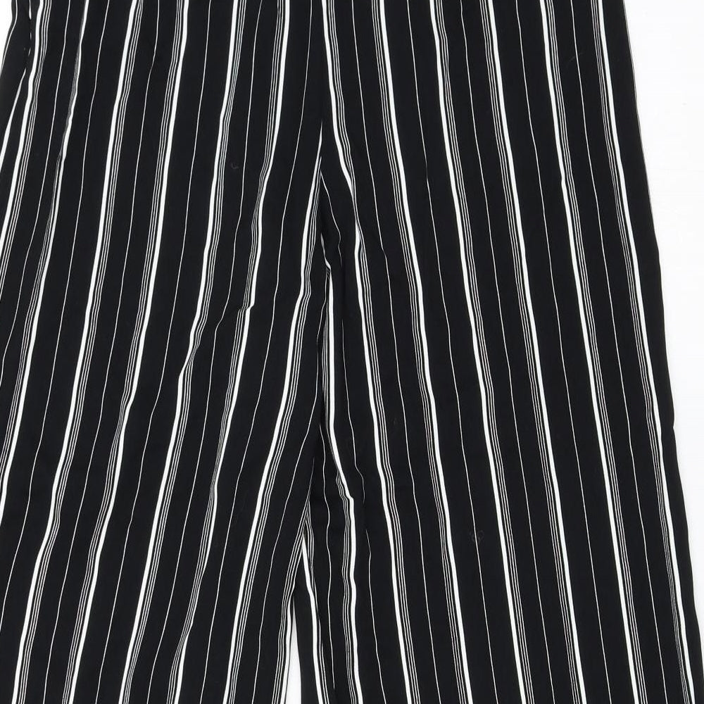 Womens UK Size 6 Miss Selfridge Regular Fit  Black Trousers