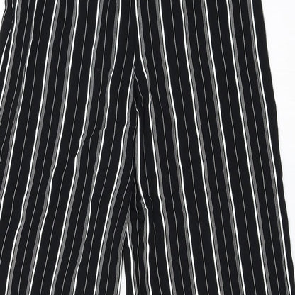 Womens UK Size 6 Miss Selfridge Regular Fit  Black Trousers