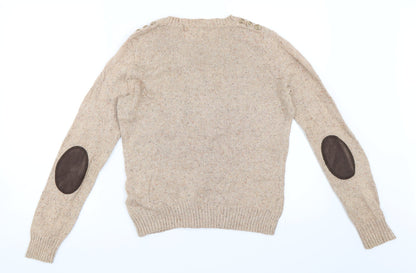 New Look Womens Beige   Pullover Jumper Size 12