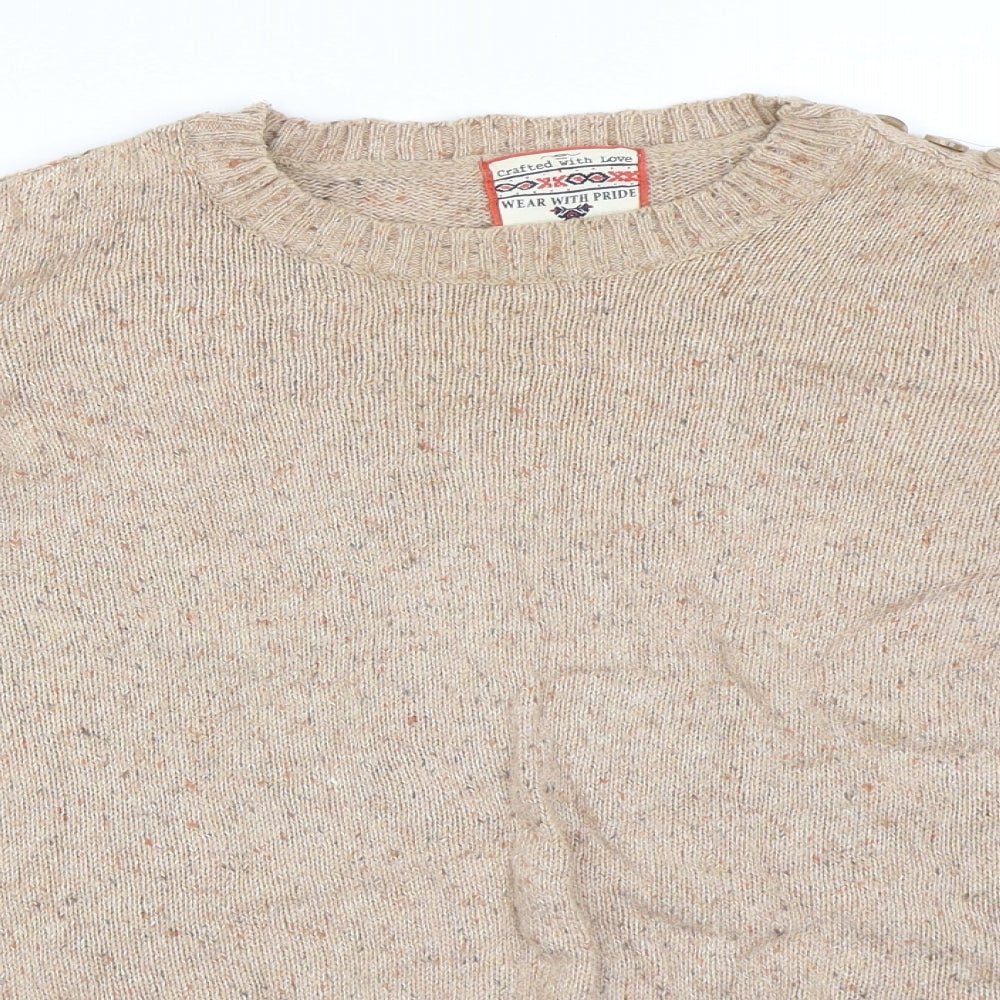 New Look Womens Beige   Pullover Jumper Size 12
