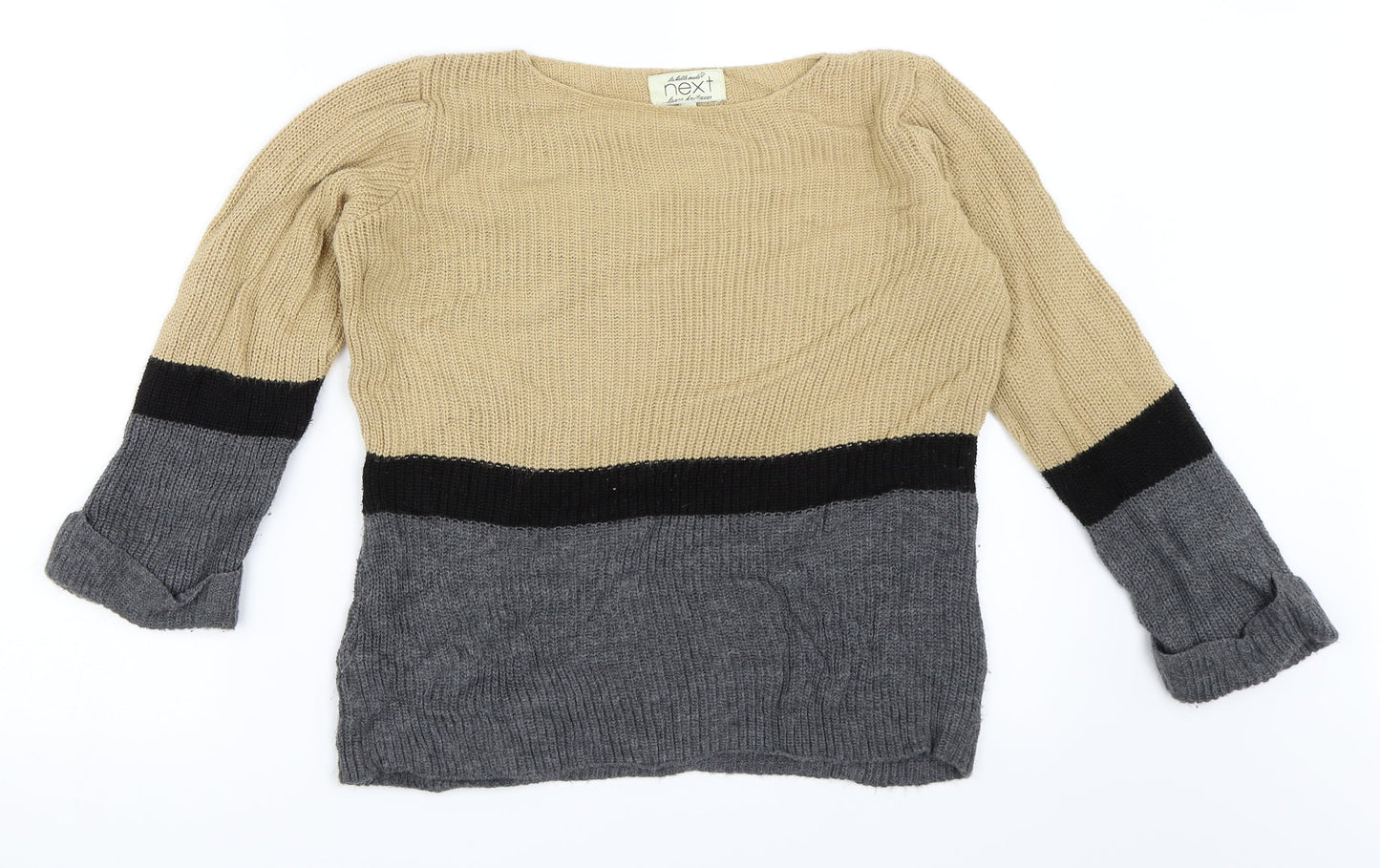 NEXT Womens Beige   Pullover Jumper Size 10