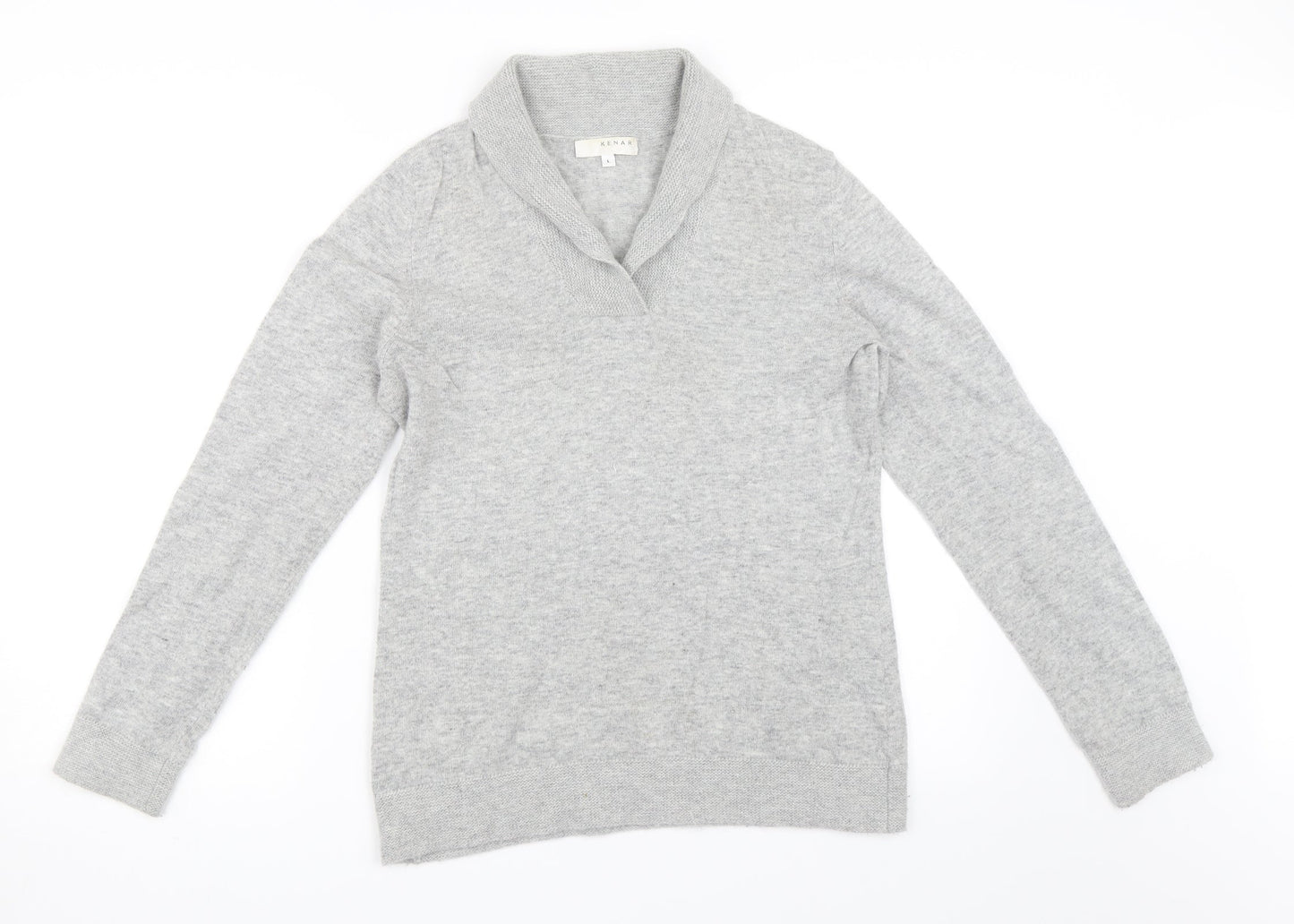 Kenar Womens Grey   Pullover Jumper Size L