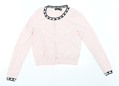 Oscar B Womens Pink   Cardigan Jumper Size 12