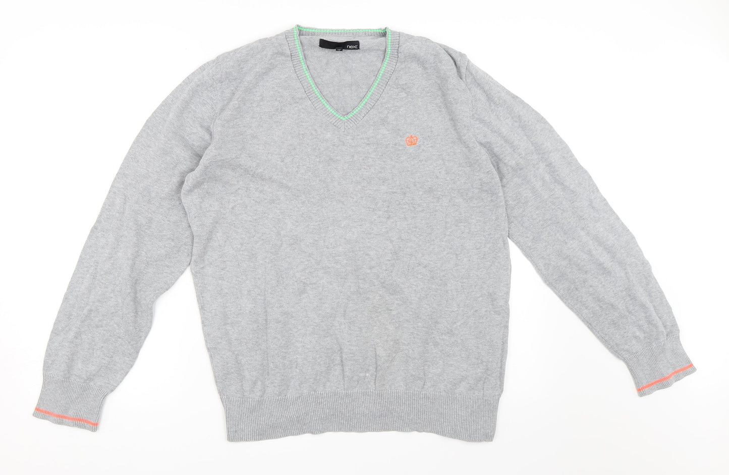 NEXT Mens Grey   Pullover Jumper Size M