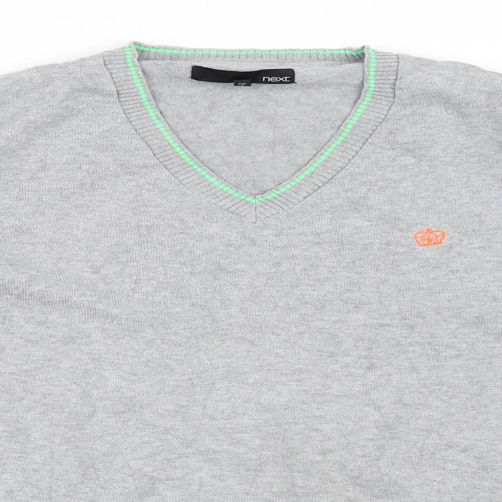 NEXT Mens Grey   Pullover Jumper Size M
