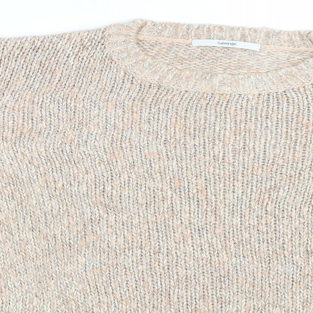 George Womens Beige   Pullover Jumper Size 12