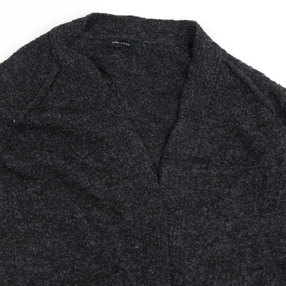 New Look Womens Grey   Cardigan Jumper Size S