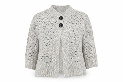 Voguish Womens Beige   Cardigan Jumper Size M