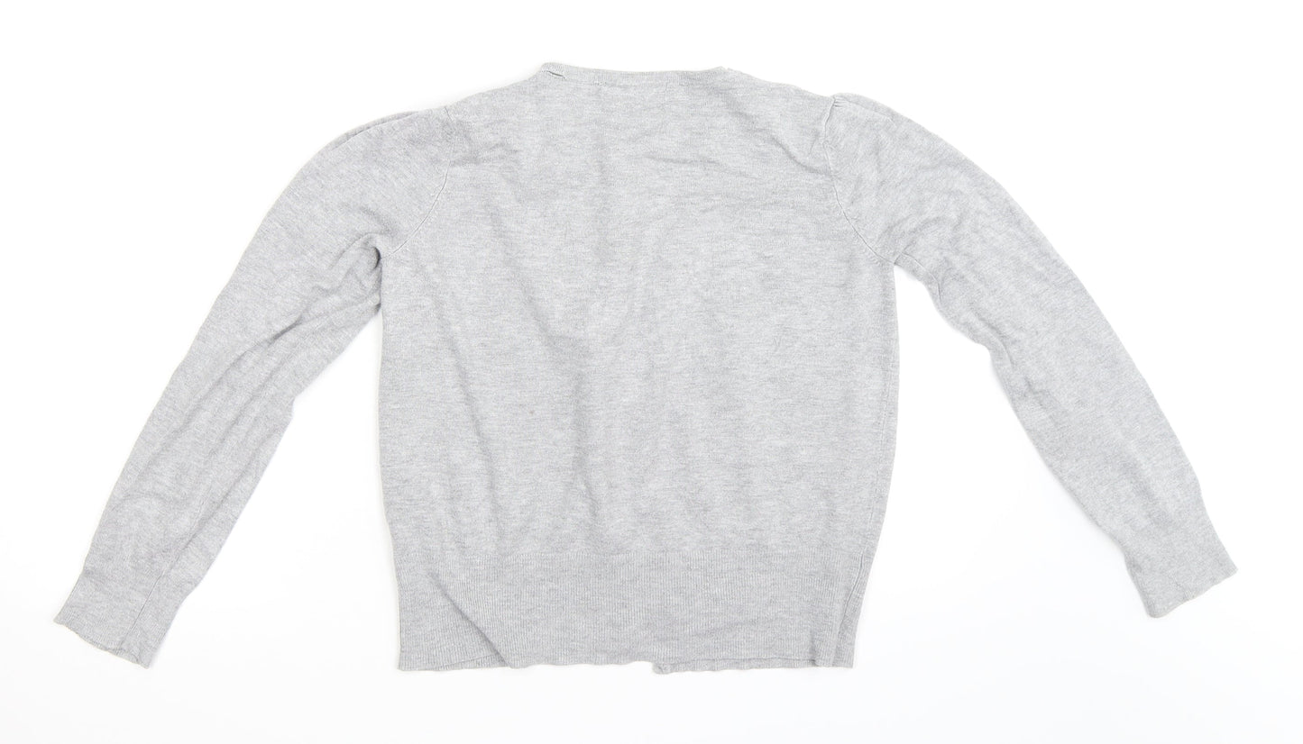 Marks and Spencer Womens Grey   Cardigan Jumper Size 12