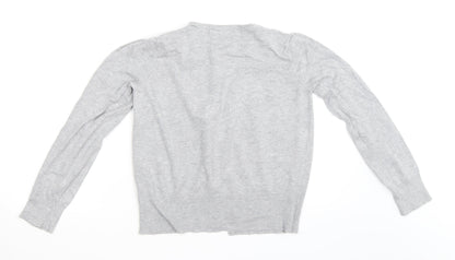 Marks and Spencer Womens Grey   Cardigan Jumper Size 12