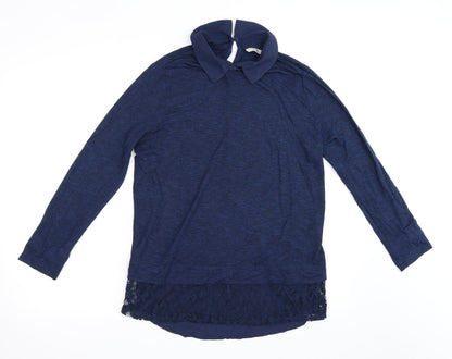 Tu Womens Blue   Pullover Jumper Size 14
