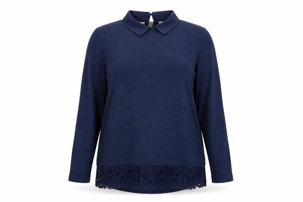 Tu Womens Blue   Pullover Jumper Size 14