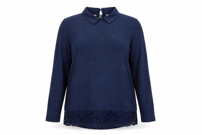 Tu Womens Blue   Pullover Jumper Size 14
