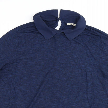 Tu Womens Blue   Pullover Jumper Size 14