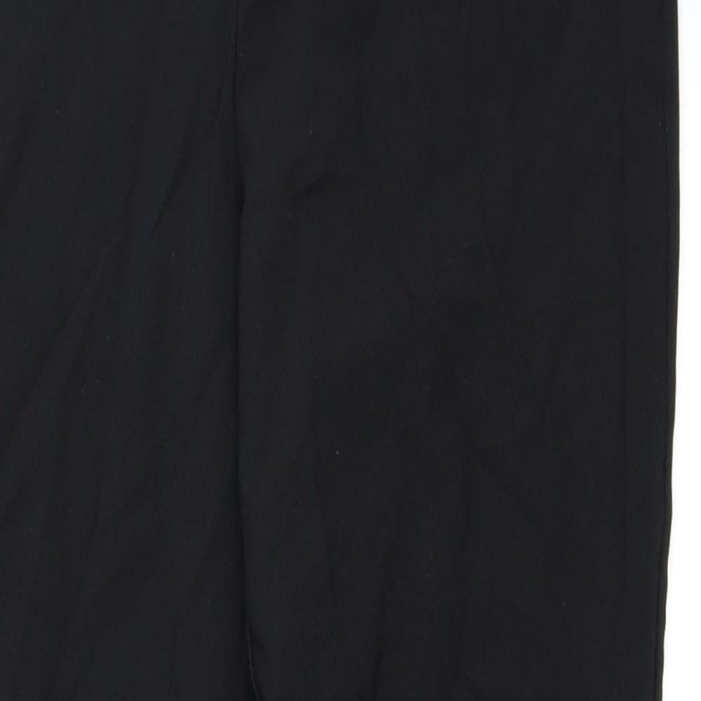F&F Womens Black   Trousers  Size 8 L27 in