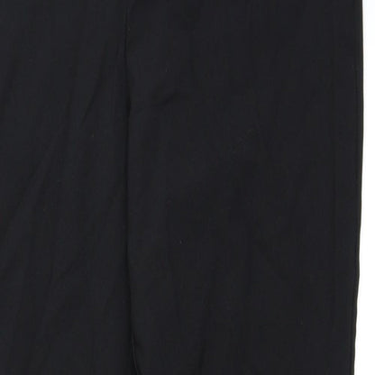 F&F Womens Black   Trousers  Size 8 L27 in