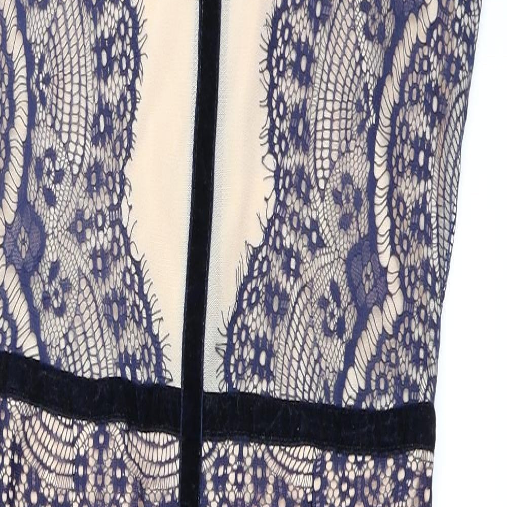 Missguided Womens Blue   Bodycon  Size 12