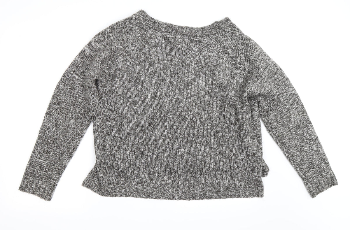 New Look Womens Grey   Pullover Jumper Size 16  - penguin