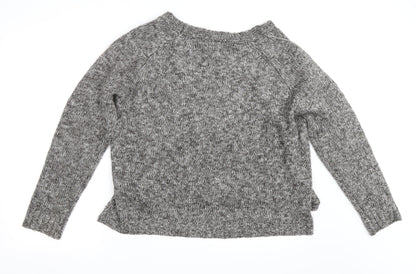 New Look Womens Grey   Pullover Jumper Size 16  - penguin