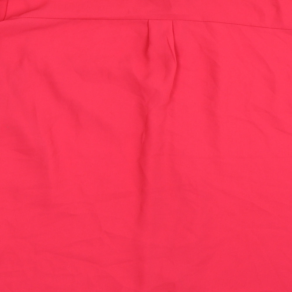 George Womens Pink   Basic Button-Up Size 14