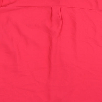 George Womens Pink   Basic Button-Up Size 14