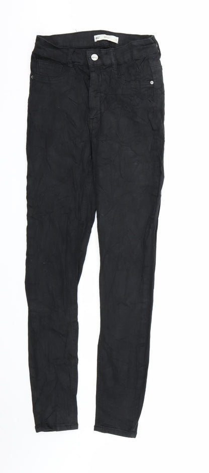Womens UK Size M Ginatricot Regular Fit Skinny Black Jeans