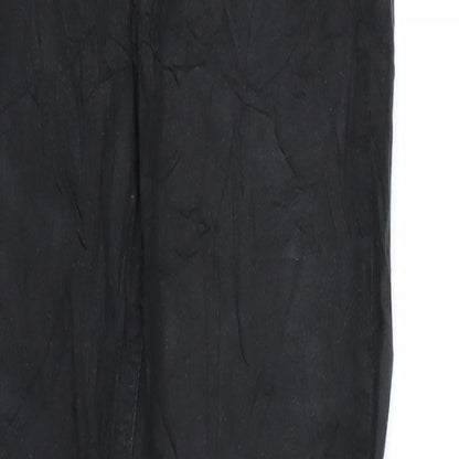 Womens UK Size M Ginatricot Regular Fit Skinny Black Jeans