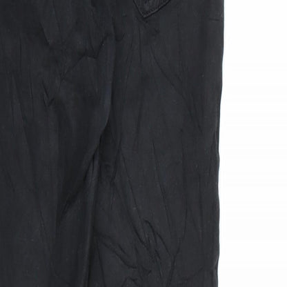 Womens UK Size M Ginatricot Regular Fit Skinny Black Jeans