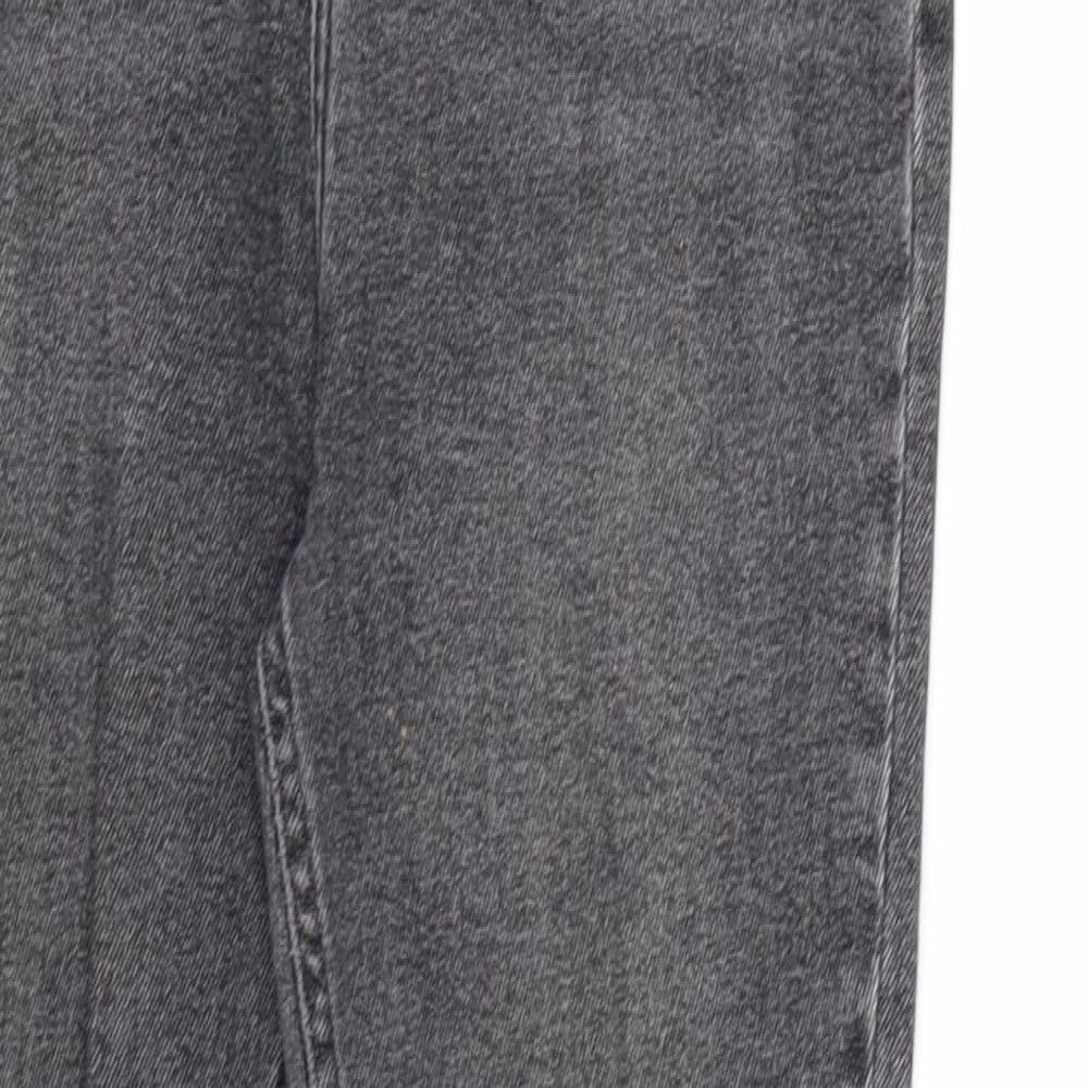 New Look Womens Grey  Denim Skinny Jeans Size 10 L27 in