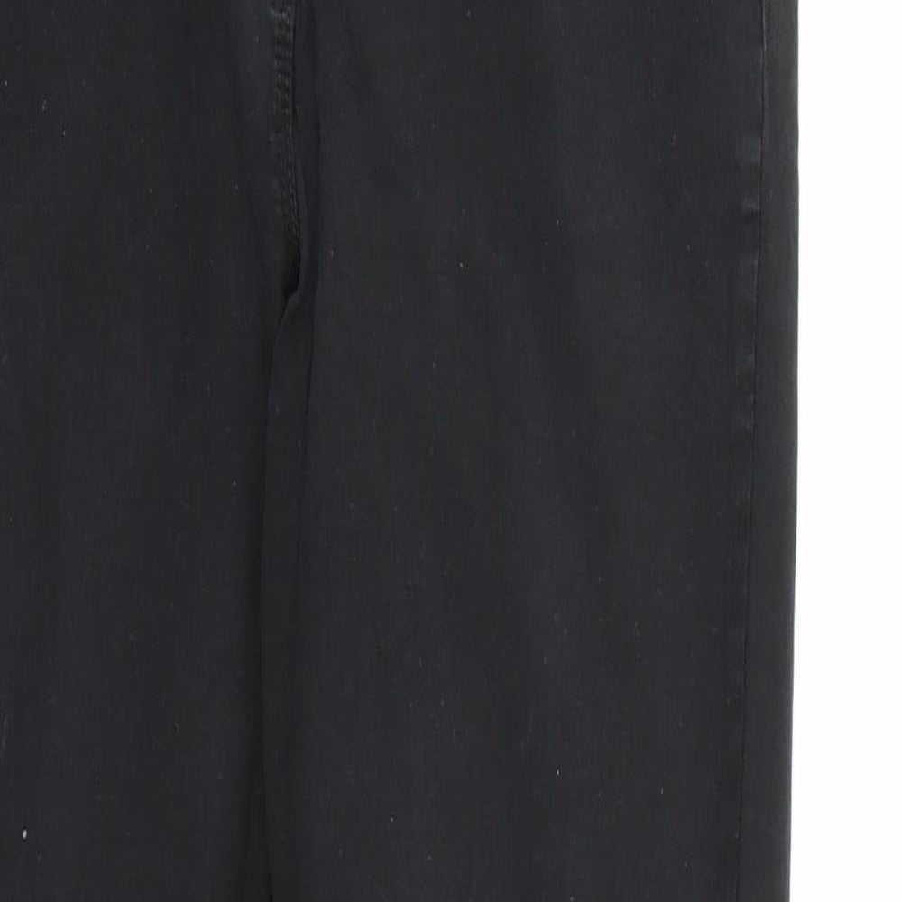 George Womens Black  Denim Skinny Jeans Size 10 L27 in