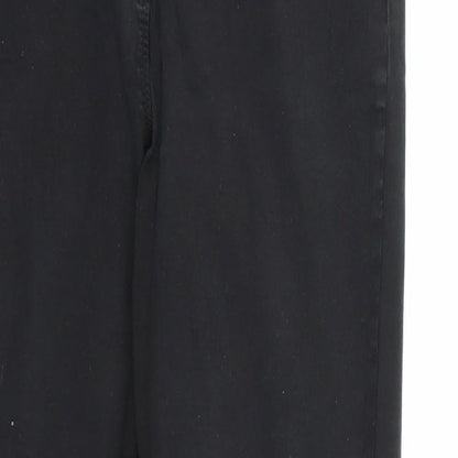 George Womens Black  Denim Skinny Jeans Size 10 L27 in