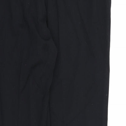 Womens UK Size 14 Marks and Spencer Regular Fit Dress Pants Black Trousers