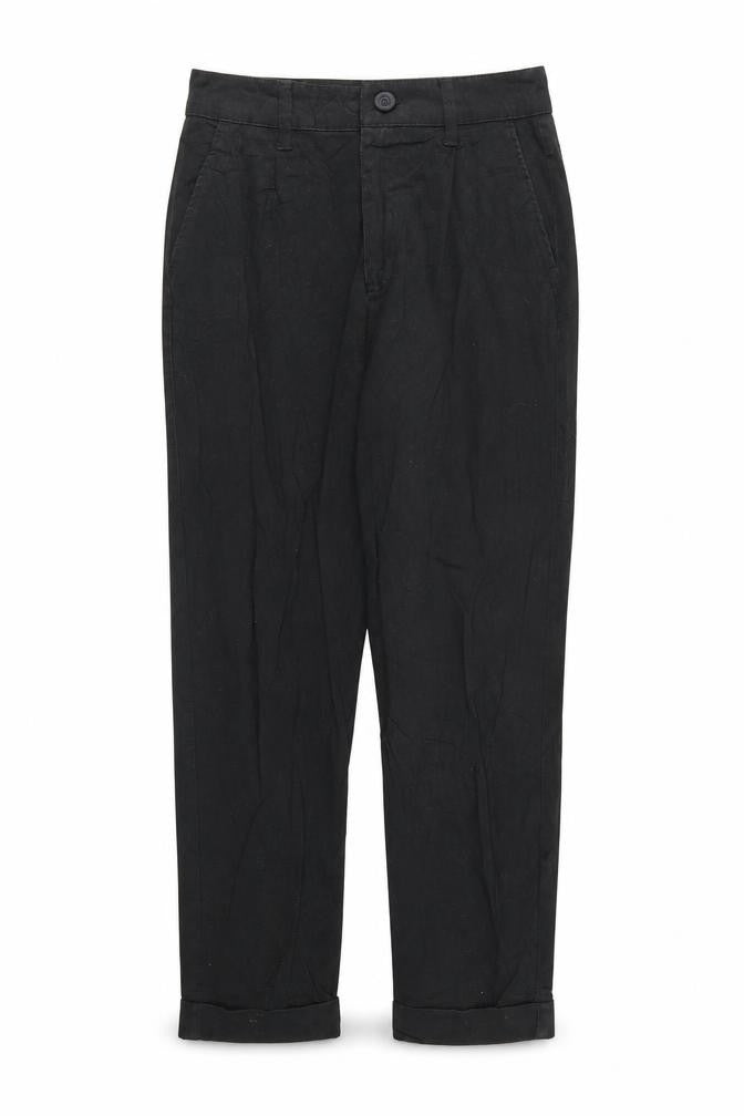 Womens UK Size 10 Bershka Regular Fit Straight Black Jeans