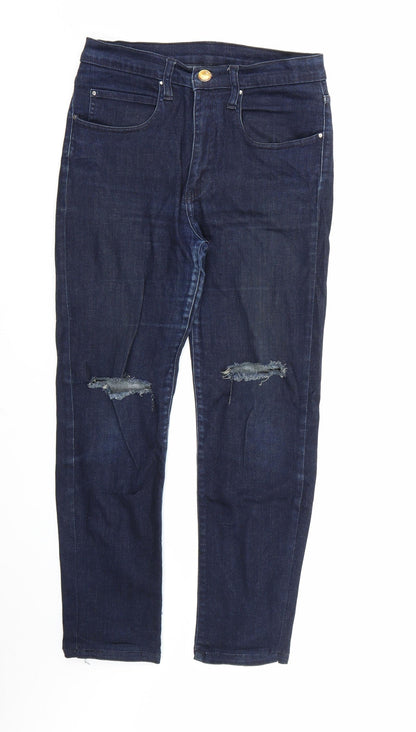 Nobody Womens Blue  Denim Straight Jeans Size 30 in L26 in