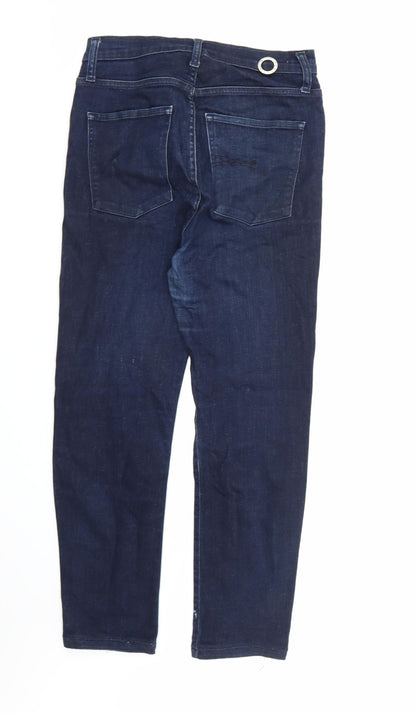Nobody Womens Blue  Denim Straight Jeans Size 30 in L26 in