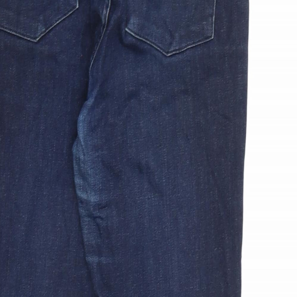 Nobody Womens Blue  Denim Straight Jeans Size 30 in L26 in