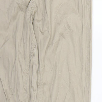 Preworn Womens Beige   Chino Trousers Size 8 L32 in