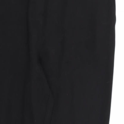 Womens UK Size 16 Papaya Regular Fit Dress Pants Black Trousers