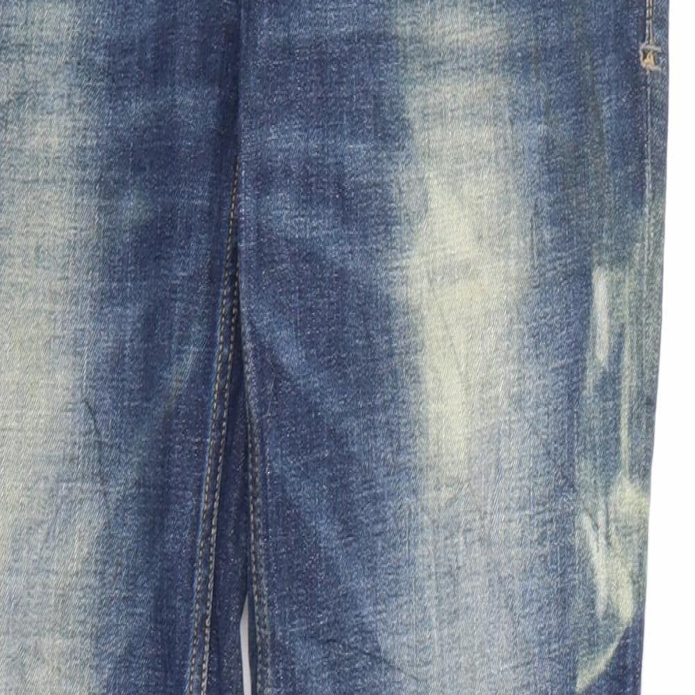 Blend Denim  Womens Blue  Denim Straight Jeans Size 33 in L33 in