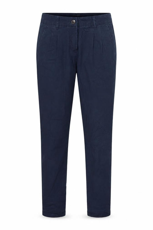 Womens UK Size 36 in Only Regular Fit Chino Blue Trousers