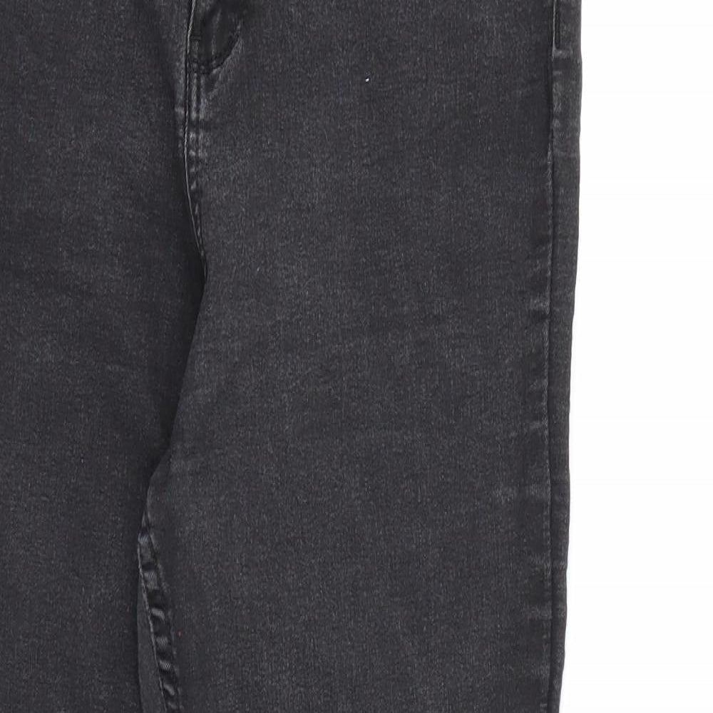 New Look Womens Black  Denim Skinny Jeans Size 12 L26 in